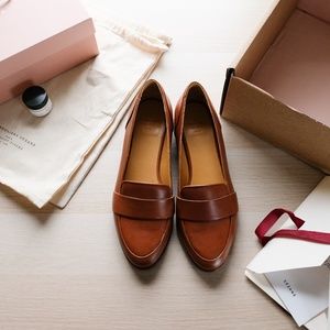 Sezane Michel Loafers in Heritage Camel